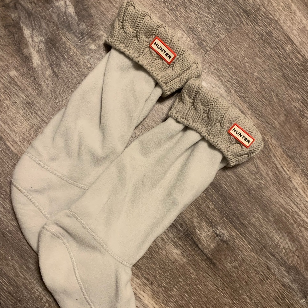 Women’s Grey hunter boot socks LARGE